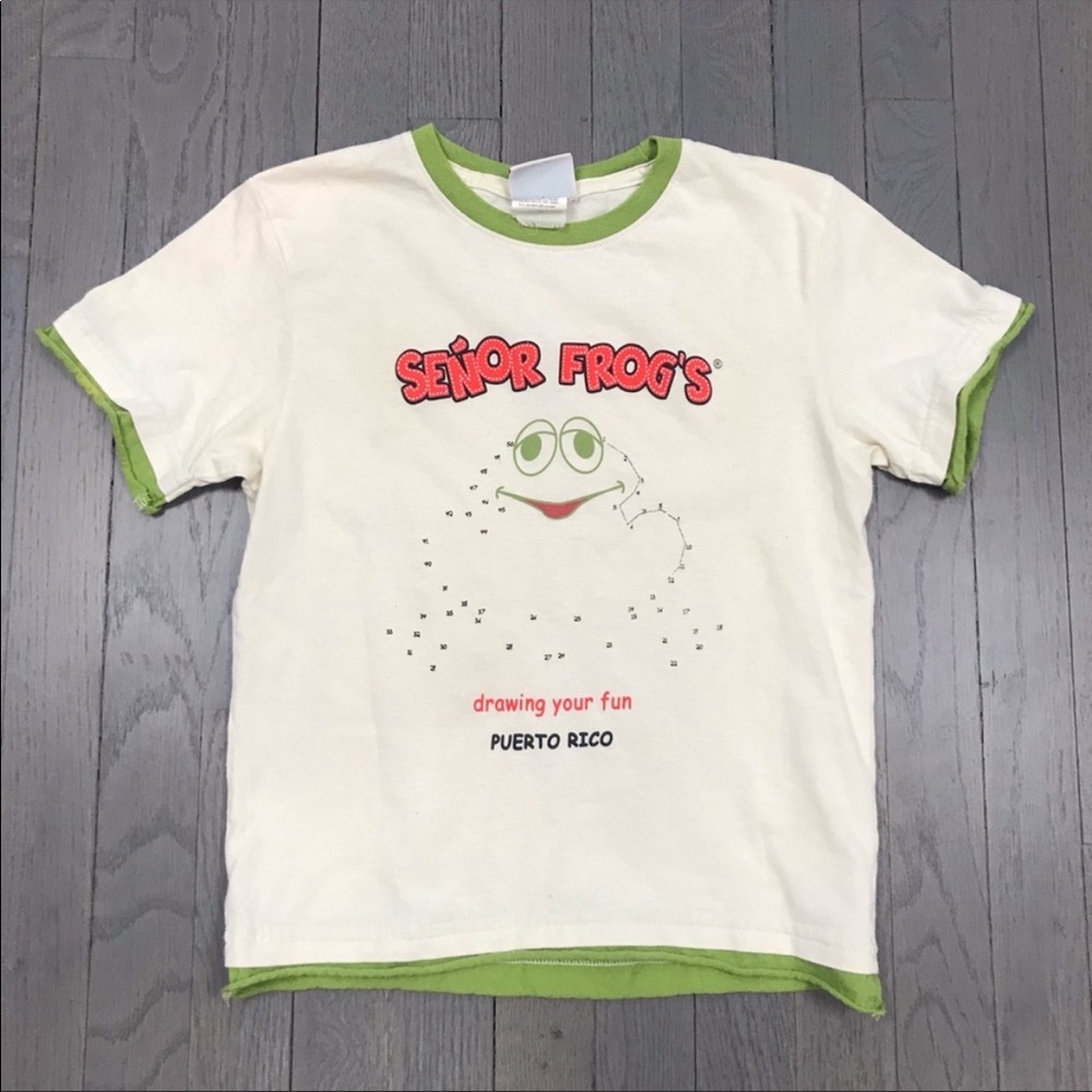Seńor Frog's Puerto Rico Kids Girls T Shirt